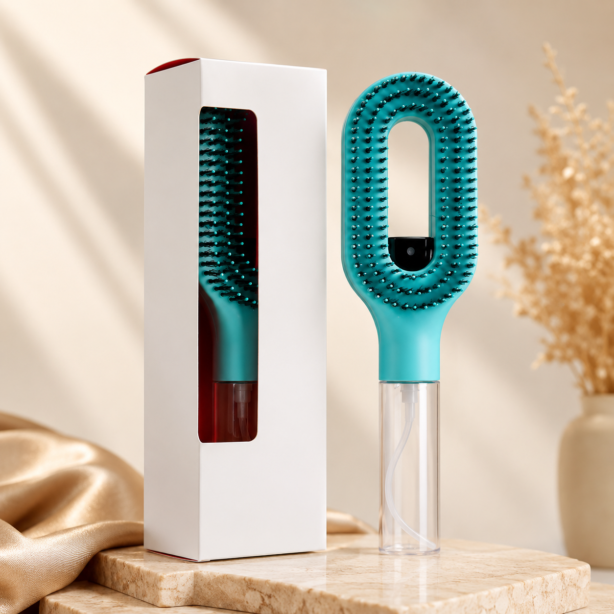 Selvaris AuraBrush™ - easiest way to get sleek hair