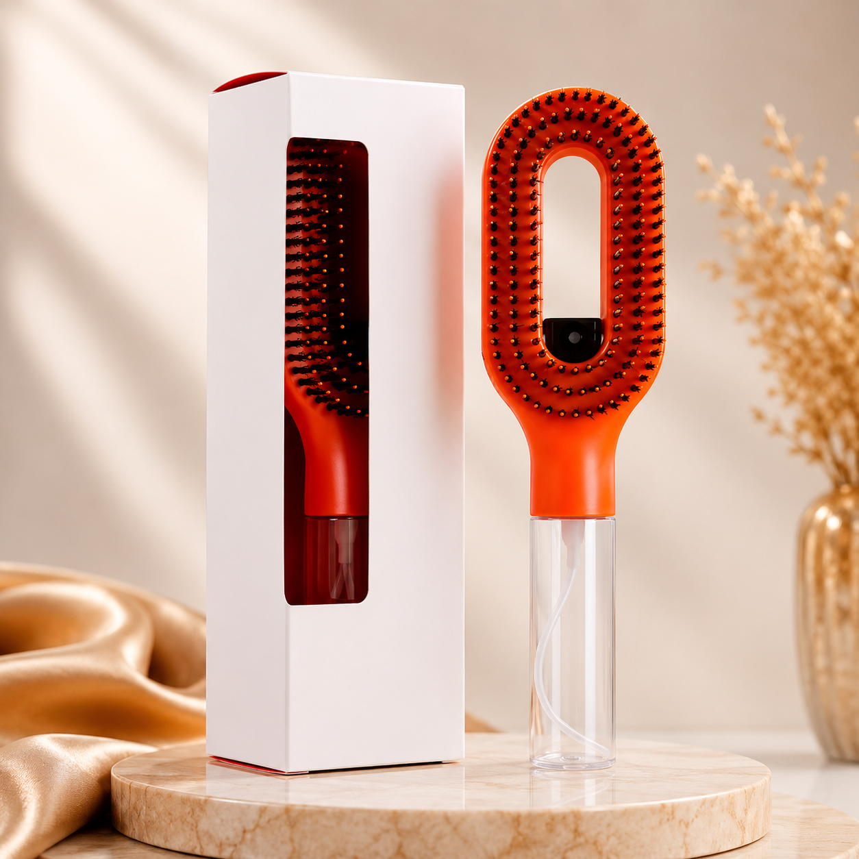 Selvaris AuraBrush™ - easiest way to get sleek hair