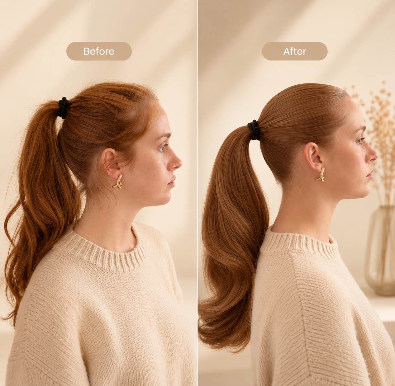 Selvaris AuraBrush™ - easiest way to get sleek hair